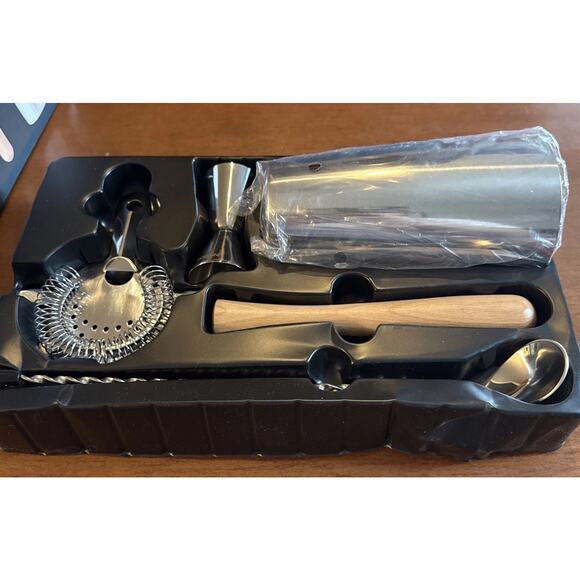 Houdini 5-Piece Bar Tools Mixology Bartender Kit For Cocktails New - Picture 3 of 3